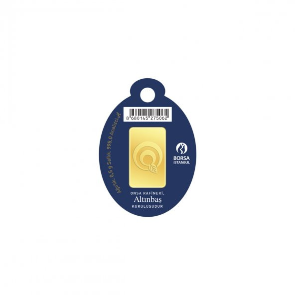 0,50 Gram 24 Ayar Külçe Altın - 2
