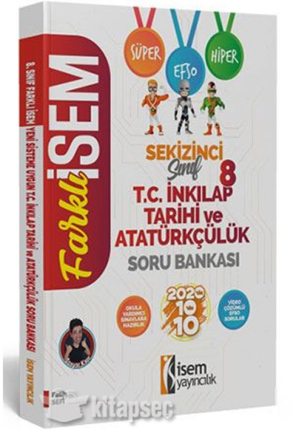 İSEM 8.SINIF İNKİLAP TARİHİ SORU BANKASI