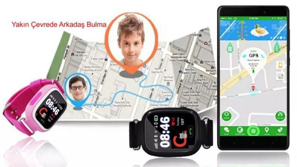 EOS TD-07S GPS Akıllı Çocuk Takip Saati - 6