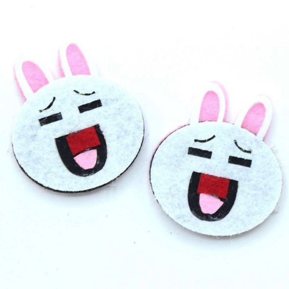 keçe tavşan (10lu)