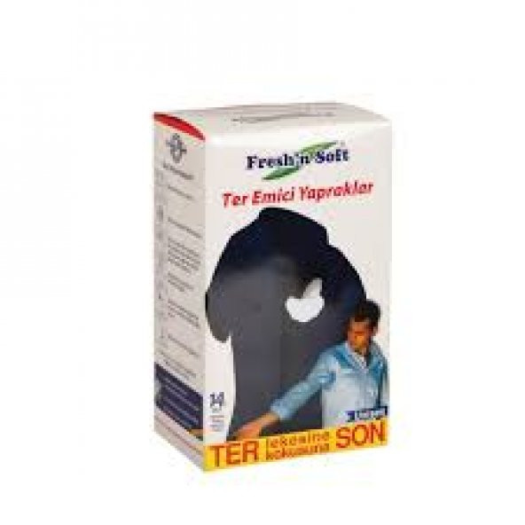 Fresh'n Soft Ter Önleyici-Emici Yaprak/Koltuk Altı Pedi-14 lü
