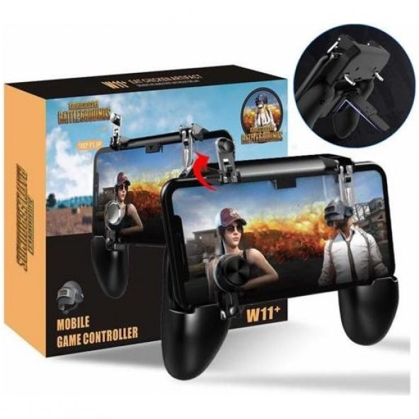 W11+ Pubg Ateşleyici Tetik Joystick Controller Gamepad