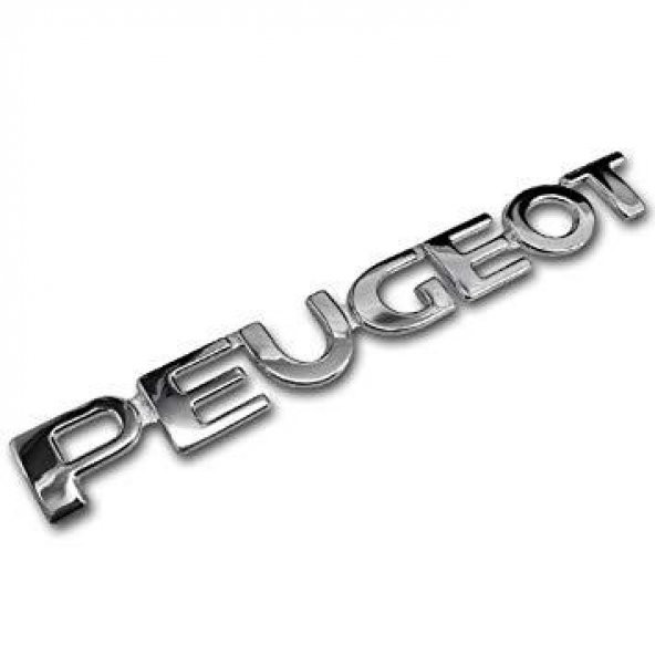 PEUGEOT 206 ARKA 206 YAZISI -ASLAN ARMASI ve PEUGEOT YAZISI SET - 2