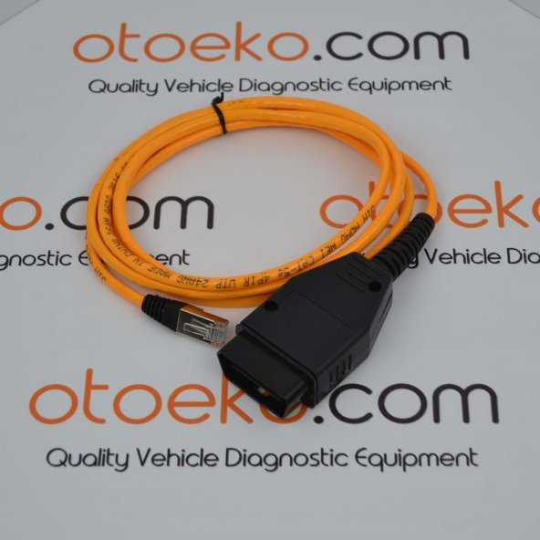 BMW ENET KABLO F - SERİSİ BMW  GİZLİ ÖZELLİK AÇMA CİHAZI E-SYS FULL VERSİYON BMW KODLAMA F10 F20 F30 - 1
