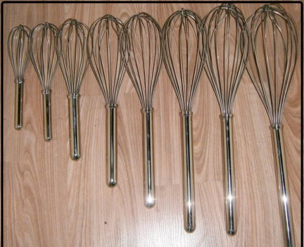 Kütükçüoğlu Paslanmaz Çırpıcı Tel 55 Cm - 2