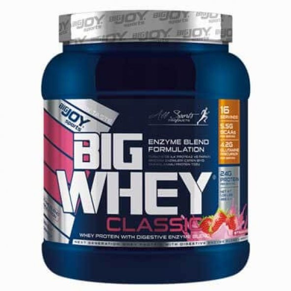 Bigjoy Sports Bigwhey Protein Classic 488 Gr Çilekli