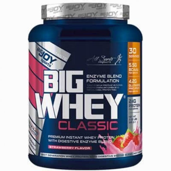 Bigjoy Sports Bigwhey Protein Classıc 915 Gr Çilekli