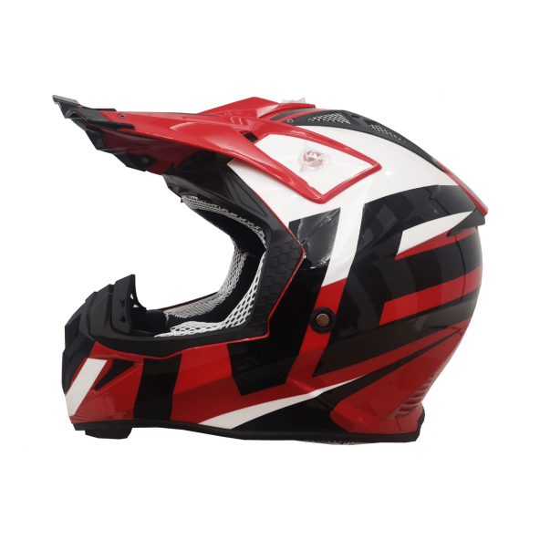 Free-M 801 Cross Kask Kırmızı