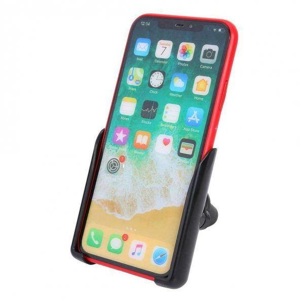Araç Telefon Tutucu Havalandırma Kanalı Tutucağı Tek El Kullanım - 8