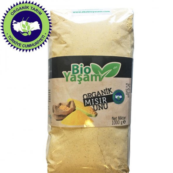 Bio Yaşam Organik Mısır Unu 1 Kg