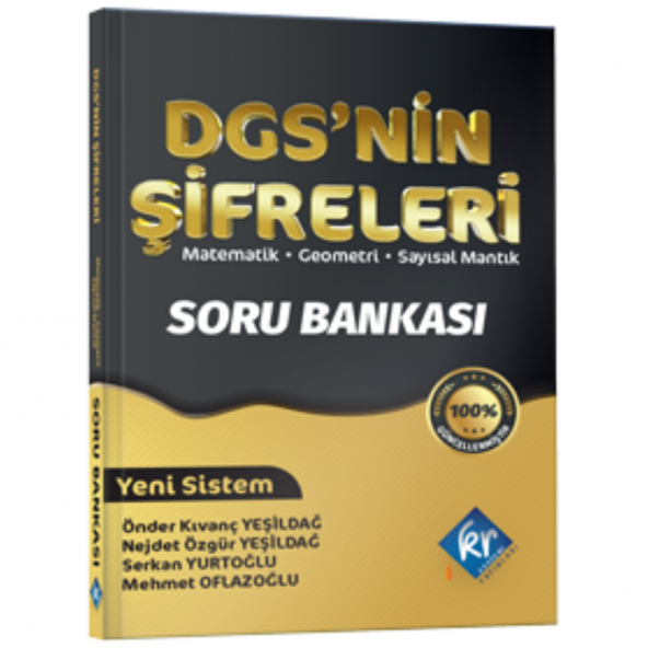 DGSnin Şifreleri Çözümlü Soru Bankası KR Akademi Yayınları