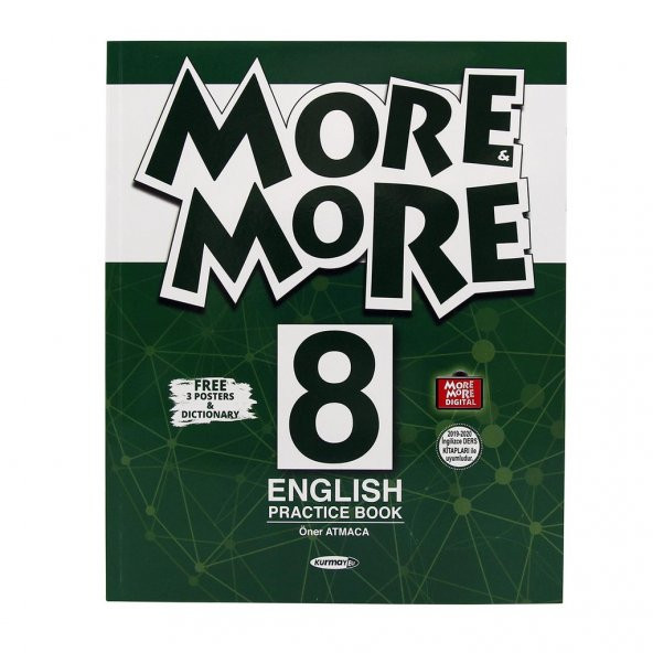 Kurmay ELT More And More 8. Sınıf English Practice Book + Diction