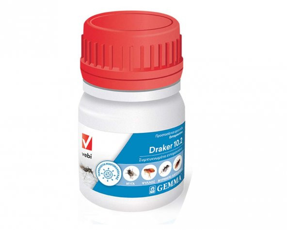 Hamam Böceği İlacı DRAKER 10.2 - Kokusuz ve Konsantre 50ml