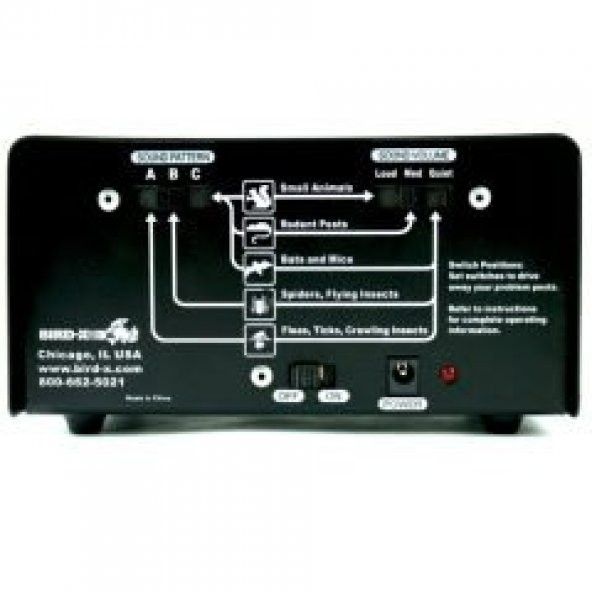Fare-Haşere ve Böcek Kovucu Bird-X Transonic PRO Bırd-x TÜRKİYE - 3