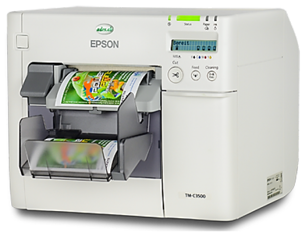 EPSON TM-C3500 Mürekkep Püskürtmeli Renkli Etiket Yazıcı