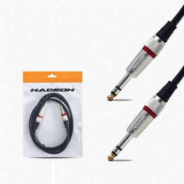 Hadron HD4561/100 DC6.35 To DC6.35 Enstrüman Kablo Gitar 1.5 Metre