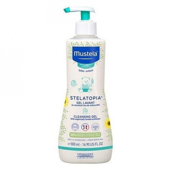 Mustela Stelatopia Cleansing Cream Krem Şampuan 500 ml