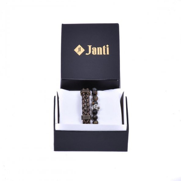 JTKB19068 JANTİ 2 Lİ KOMBİN BİLEKLİK KUTULU - 2