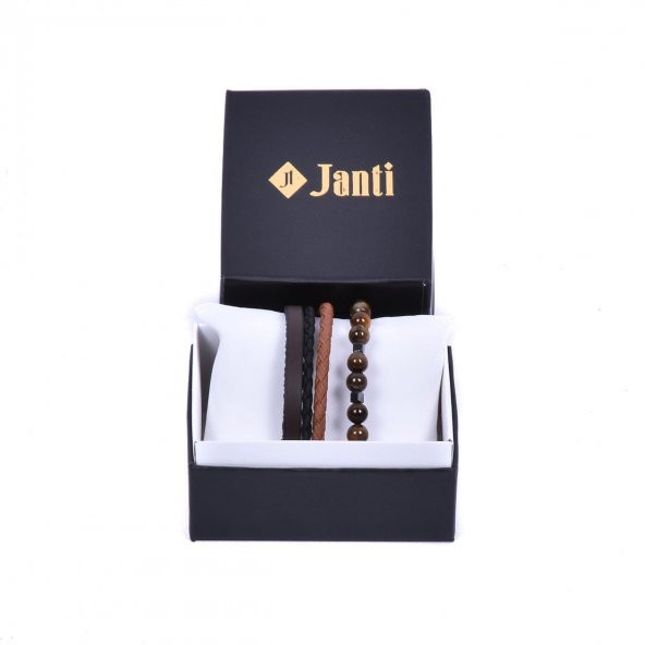 JTKB19080 JANTİ 2 Lİ KOMBİN BİLEKLİK KUTULU - 4