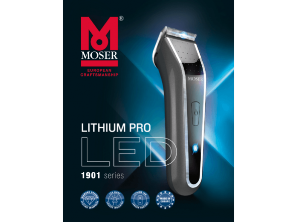 Moser Lithium Pro LED Clipper - EU pin Saç Kesme