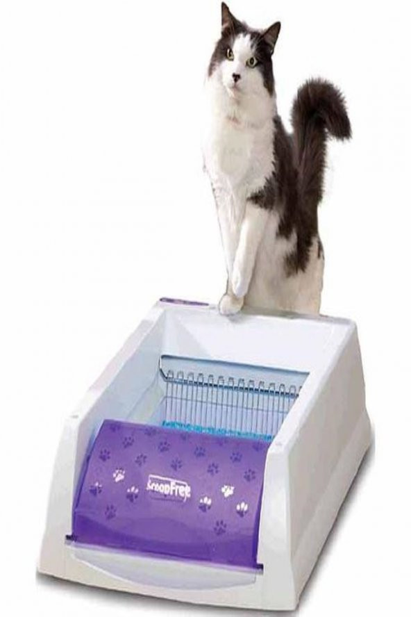 ScoopFree Orjinal Otomatik Kedi Tuvaleti - 5