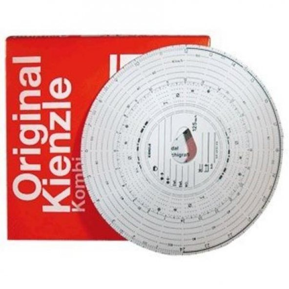 Original Kienzle Kombi Takoğraf Kağıdı 125 Lik 125-24 EC 4 K