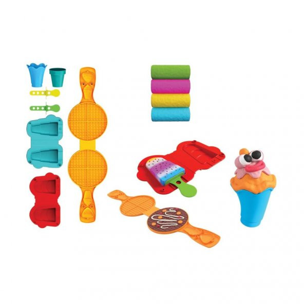 03556 Dede, Waffle & Dondurma Hamur Set 200 gr / +3 yaş - 8
