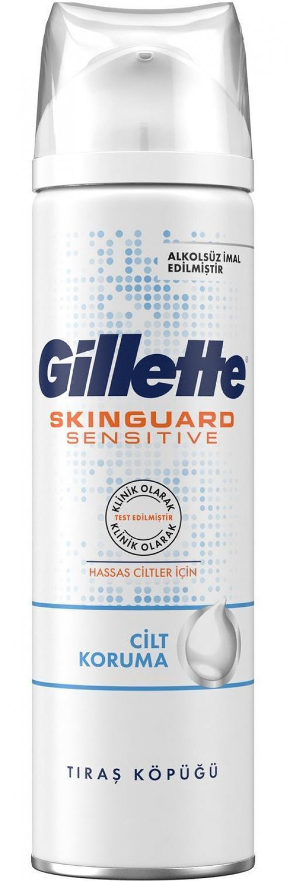 Gillette Traş Köpüğü Skınguard Sensitive Hassas Ciltler 200 Ml