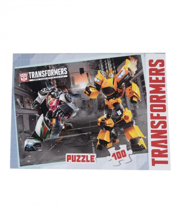 Transformers 100 Parça Çocuk Puzzle