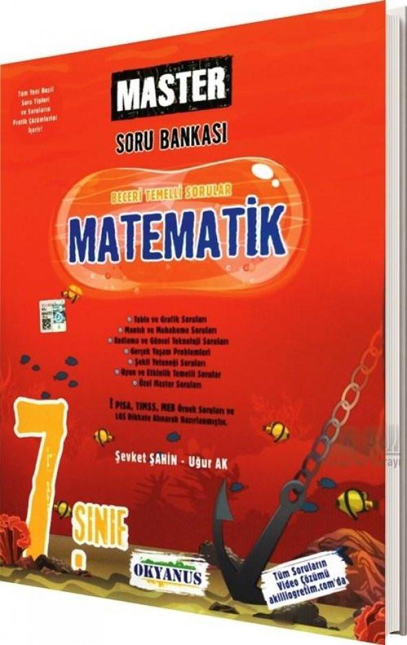 7.Sınıf Matematik Master Soru Bankası Okyanus Yayınları