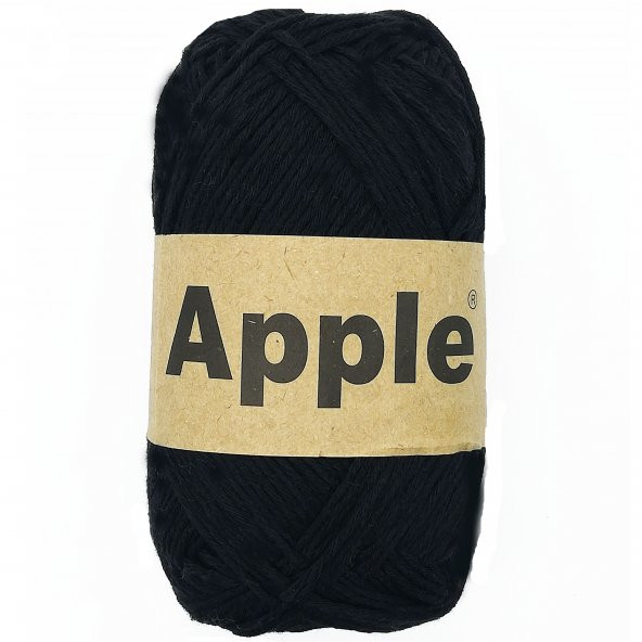Apple Amigurumi İpi Siyah ( 100 Gr )