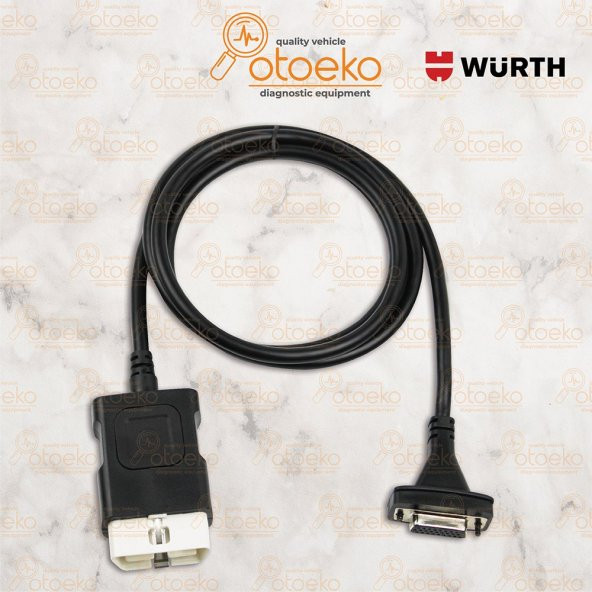 Würth Araç Arıza Tespit Cihazı Obd2 Kablosu Wow Snooper Işıklı Ana Kablosu - 2