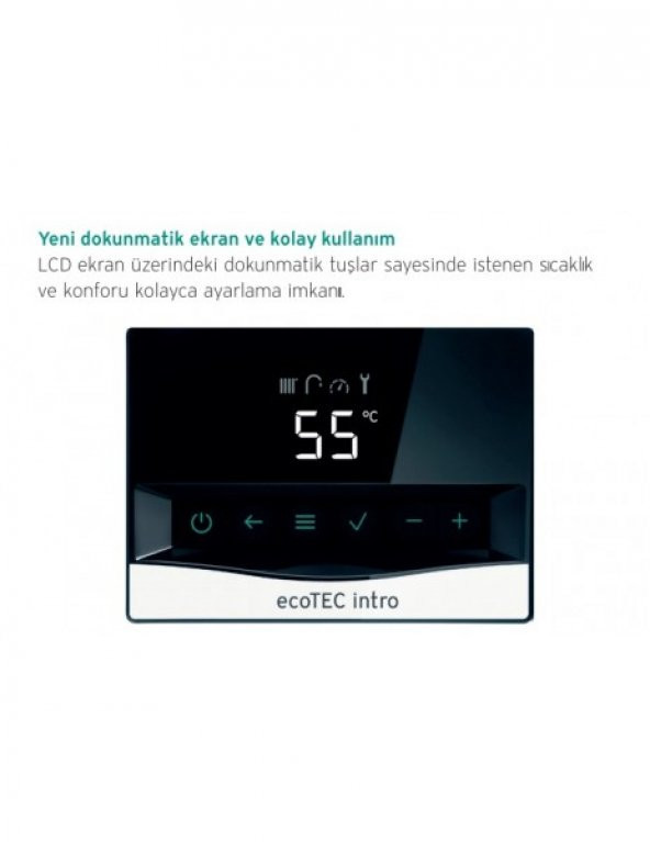 Vaillant ecoTEC intro VUW 18/24 AS Yoğuşmalı Kombi, Baca   Dahil - 3
