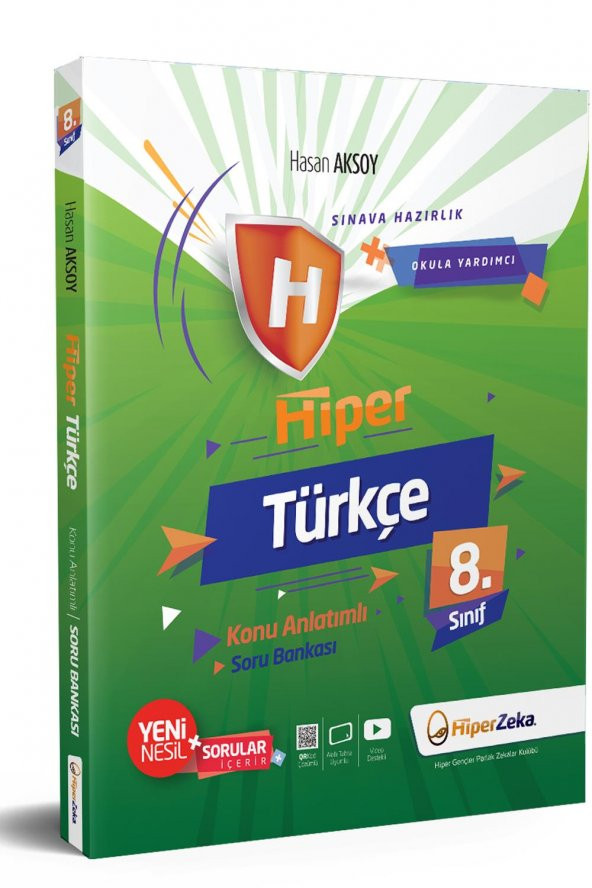 Hiper Zeka Yayınları 8. Sınıf Lgs Türkçe Konu Anlatımlı Soru Bankası