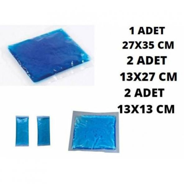 Cold Pack Sıcak Soğuk Termo Jel Kompres Buz Jel Termojel SETİ