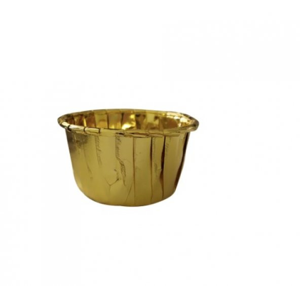 KEK KAPSÜLÜ GOLD METALİK 25Lİ
