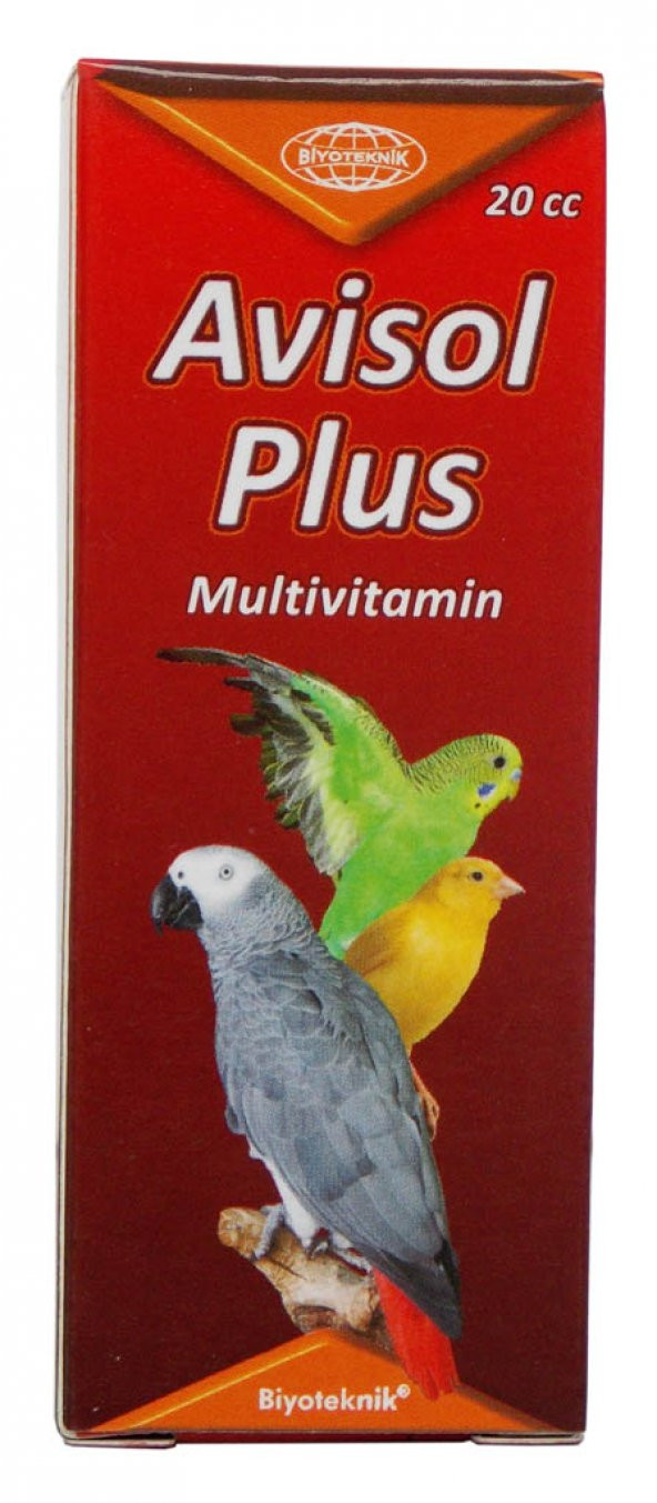 Kuşlar İçin Multivitamin Avisol Plus Çözelti