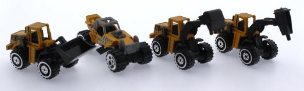 4Lü Die Cast Polis Seti - 4