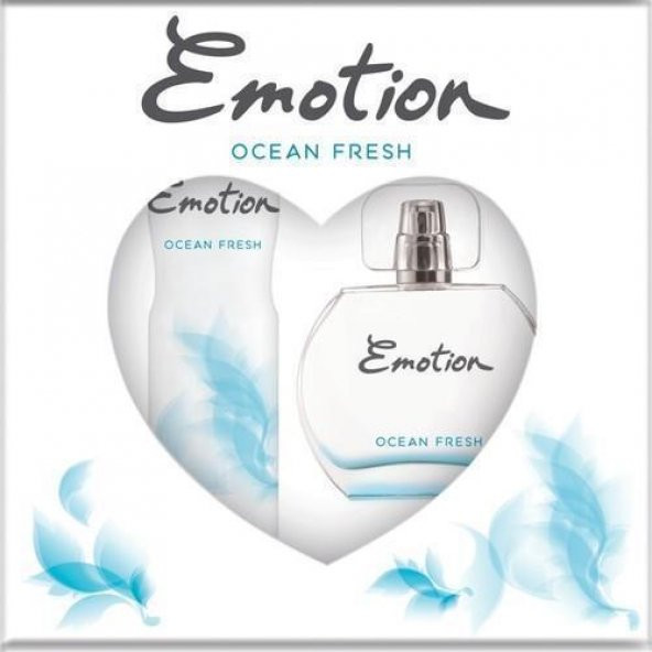 Emotion Ocean Fresh Bayan Parfüm Seti 50 Ml+150 Ml Deo Kofre