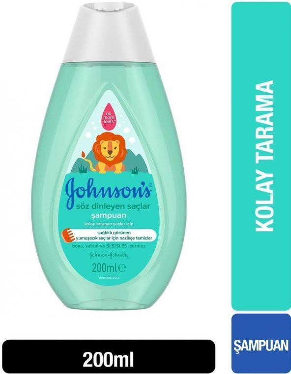Johnsons Baby Söz Dinleyen Saçlar Şampuan 200 Ml