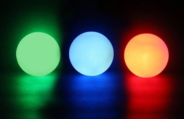 7 Renk Değiştirebilen Led Işıklı Top Şarjlı Kablosuz Aydınlatma - 3