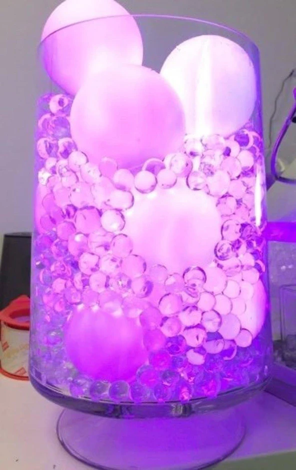 7 Renk Değiştirebilen Led Işıklı Top Şarjlı Kablosuz Aydınlatma - 6