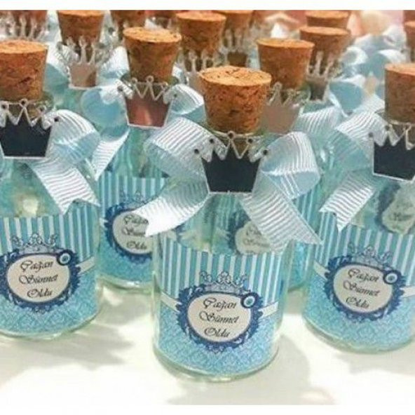PLEKSİ KOLONYA ŞİŞESİ bebek şekeri,