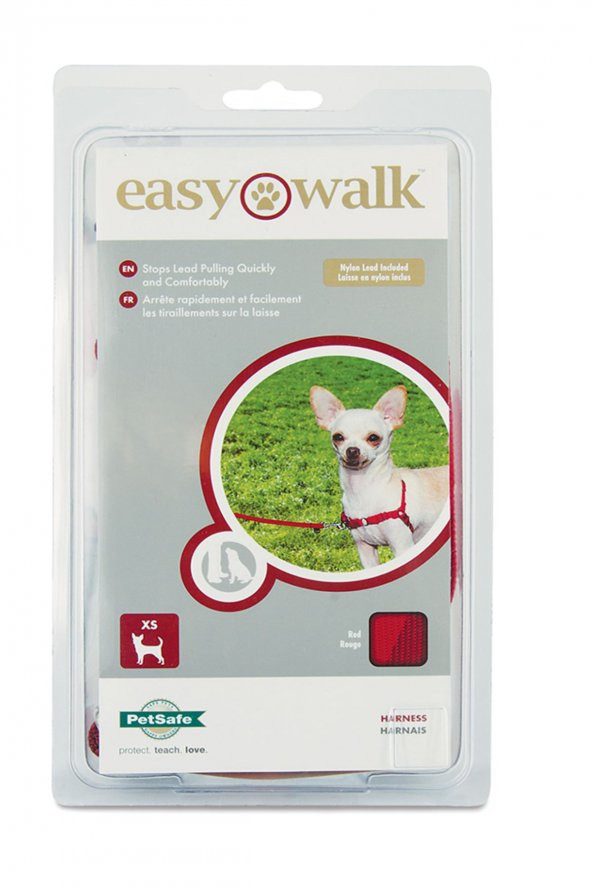 PETSAFE Easy Walk™ Harness Kırmızı Kopek Gogus Tasması XSMALL - 2