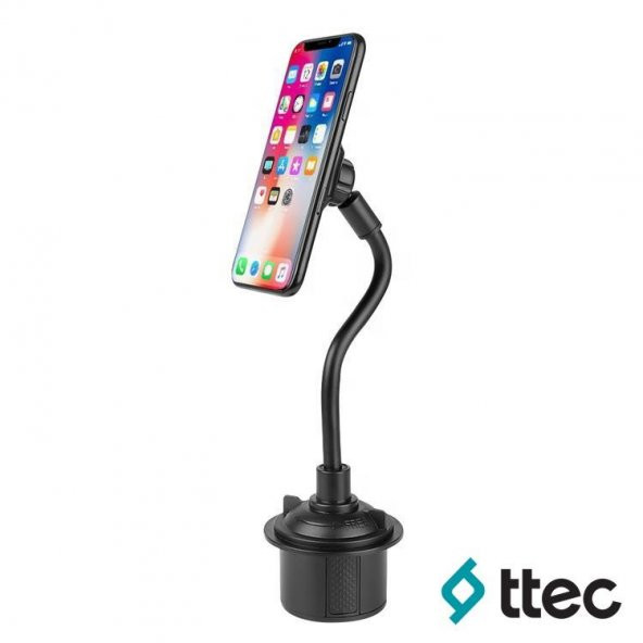 Ttec Flexgrip Cup Araç İçi Mıknatıslı Bardaklık Telefon Tutucu
