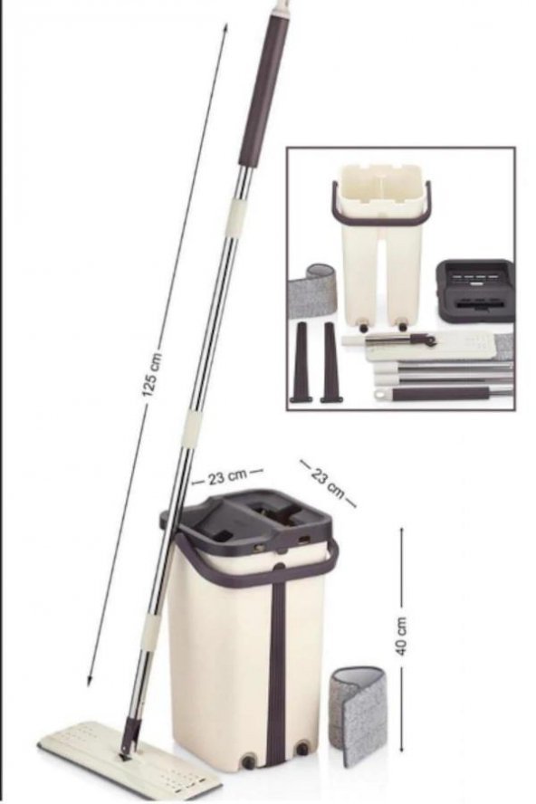 TABLET MOP TEMİZLİK KOVA SETİ YENİ NESİL 2 PASPAS 10940 - 2