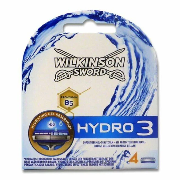 Wilkinson Sword Hydro 3 Sistem 4 Yedek Kartuş