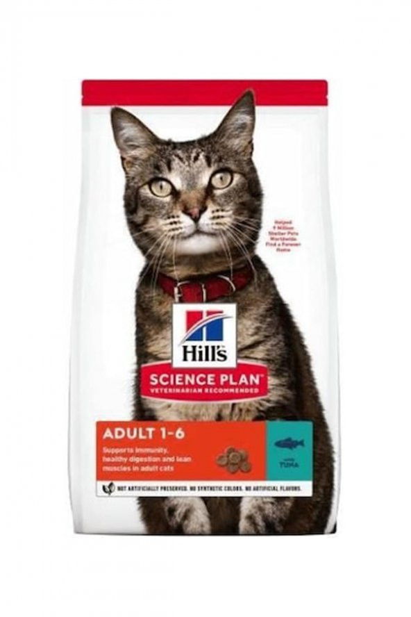 Hills Ton Balıklı Yetişkin Kedi Maması 1.5 Kg