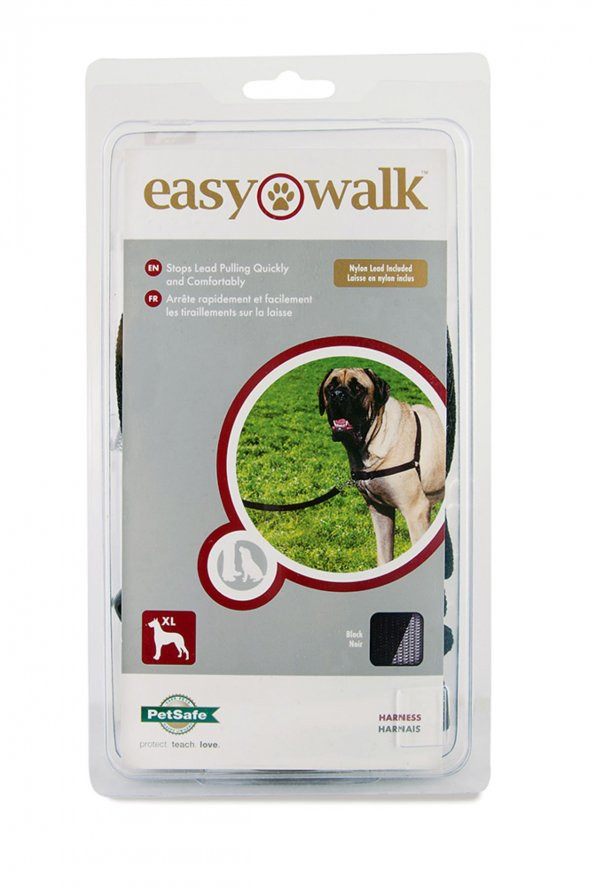 PETSAFE Easy Walk Harness Siyah Kopek Gogus Tasması XLARGE