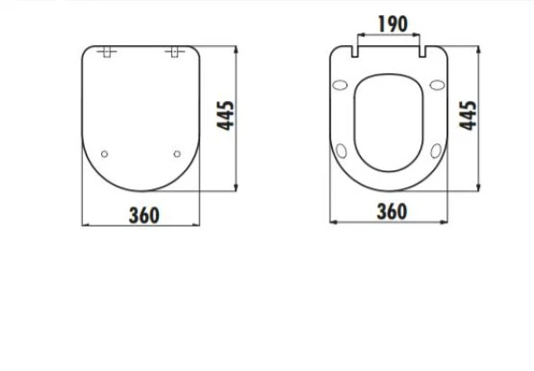 Creavit GR5001-Tp325 Gömme Rezervuar Seti 5li Metal Menteşe Hisar Amsortisörlü - 4